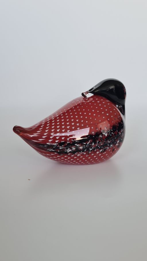 Plymouth Glass Gallery Glass Duck brick red resting