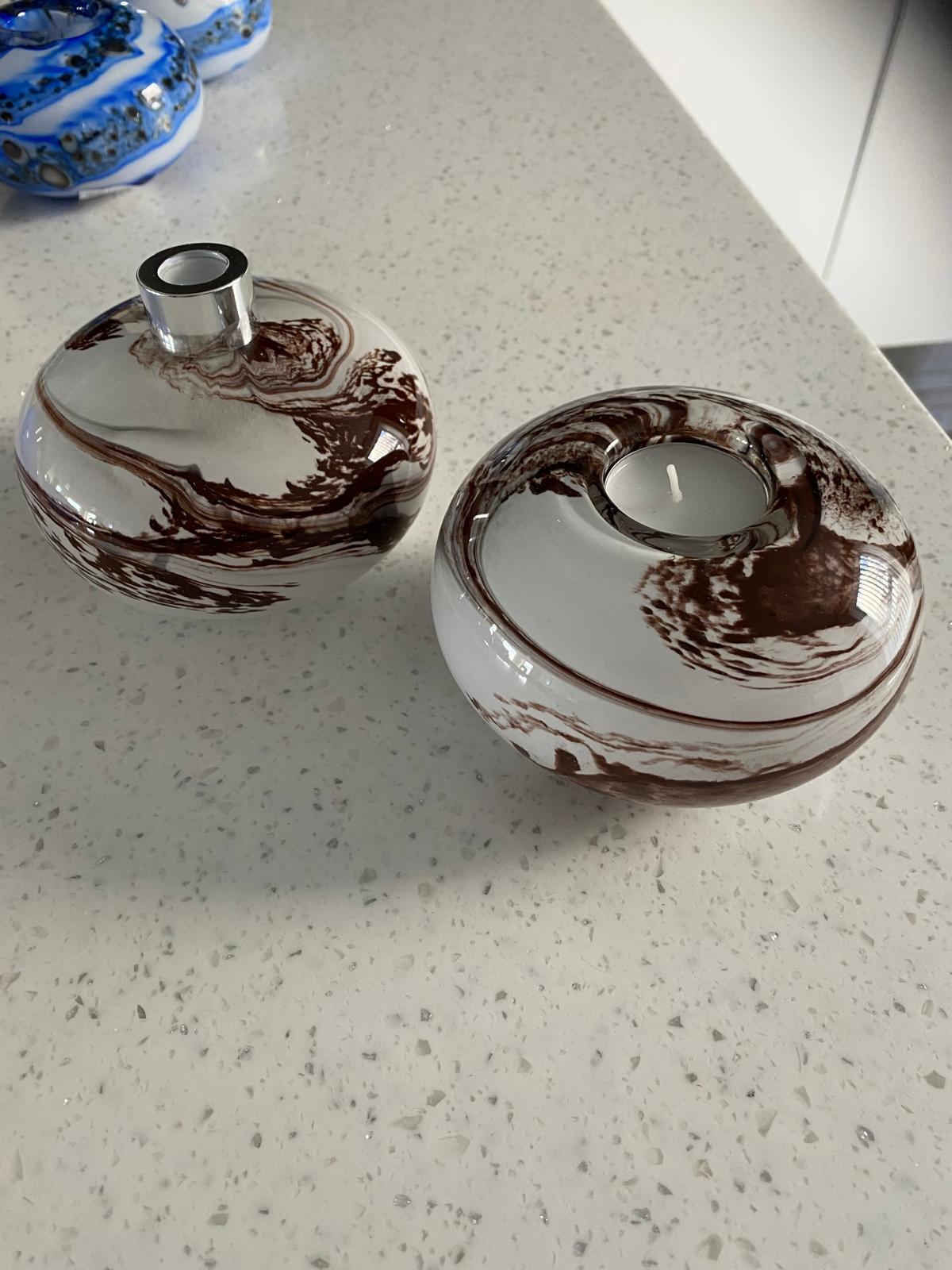 Glass Art Diffusers & Candle Holders